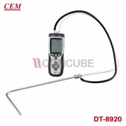 เครื่องวัดความดัน/เครื่องวัดความเร็วลม Pressure & Flow Meter CEM DT-8920