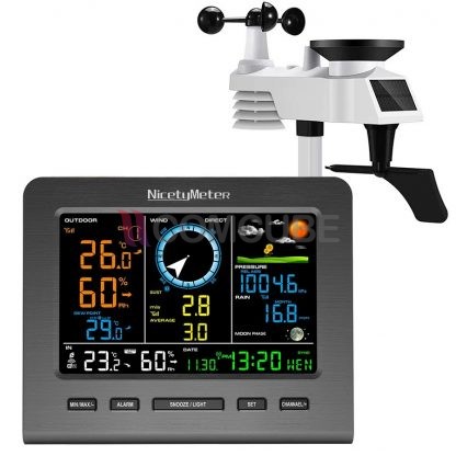 สถานีตรวจวัดสภาพอากาศ NicetyMeter 0366RF-019T