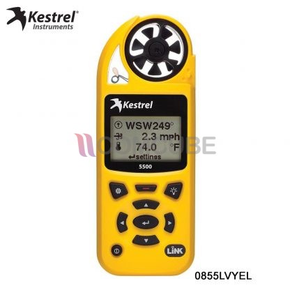 เครื่องวัดความเร็วลม/เข็มทิศ/Crosswind/สิ่งแวดล้อม Kestrel 5500 พร้อม Bluetooth