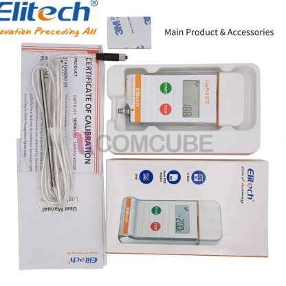 เครื่องบันทึกอุณหภูมิช่วงต่ำมาก Data Logger Elitech logEt 8 UTE - Image 2