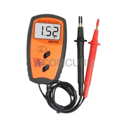 เครื่องวัดแบตเตอรี่ Digital Battery Tester Sanpometer SM8124A
