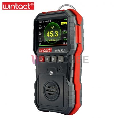 Hydrogen Sulfide Monitor เครื่องวัดก๊าซไฮโดรเจนซัลไฟด์ Wintact WT8802 - Image 3