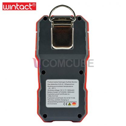 Hydrogen Sulfide Monitor เครื่องวัดก๊าซไฮโดรเจนซัลไฟด์ Wintact WT8802 - Image 2
