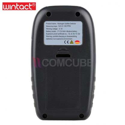 Hydrogen Sulfide Monitor เครื่องวัดก๊าซไฮโดรเจนซัลไฟด์ Wintact WT8822 - Image 2
