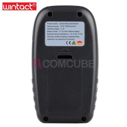 Carbon Monoxide Monitor เครื่องวัดก๊าซคาร์บอนมอนอกไซด์  Wintact WT8825 - Image 3