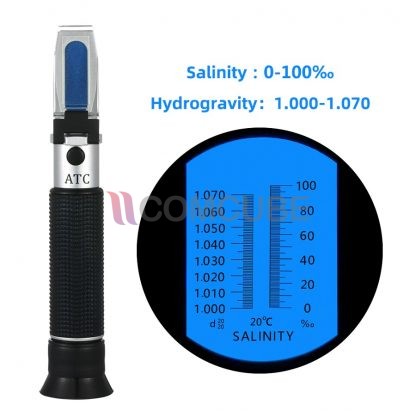 Salinity Refractometer เครื่องวัดความเค็ม NicetyMeter sal100ppt
