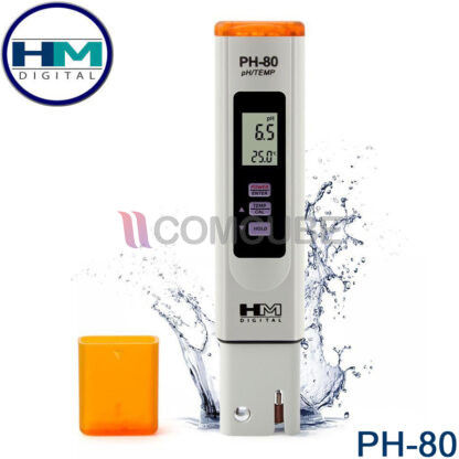 pH Meter พีเอชมิเตอร์แบบปากกา/อุณหภูมิ HM Digital PH-80