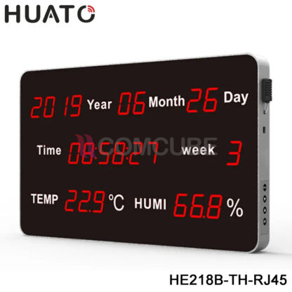 HUATO HE218B-TH-RJ45 แบบ Interal Sensor/RJ45 Connect (LED 1.8 นิ้ว)