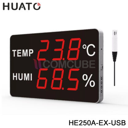 HUATO HE250A-EX-USB แบบ External Sensor/USB Connect (LED 5 นิ้ว)