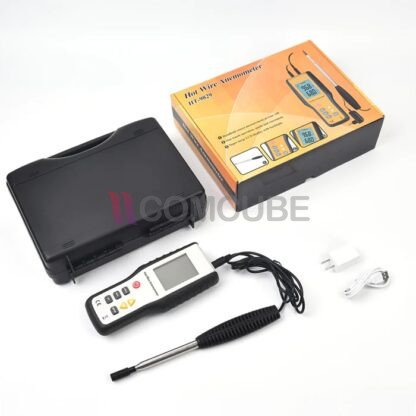 HTI HT-9829 เครื่องวัดความเร็วลมแบบ Hot Wire CFM/CMM - Image 2