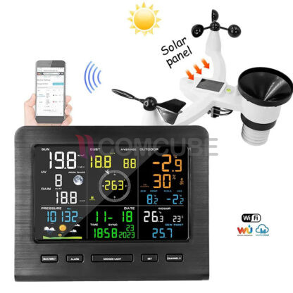 NicetyMeter 0360-025T สถานีตรวจวัดสภาพอากาศ WiFi Weather Station - Image 2