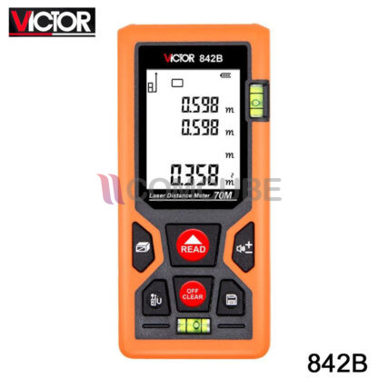 เครื่องวัดระยะเลเซอร์ 70 เมตร Laser Distance Meter VICTOR รุ่น 842B