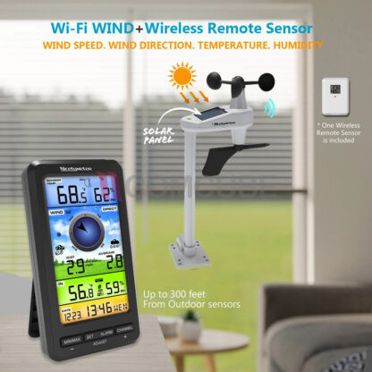 สถานีตรวจวัดสภาพอากาศ NicetyMeter FT0214 Weather Station - Image 2