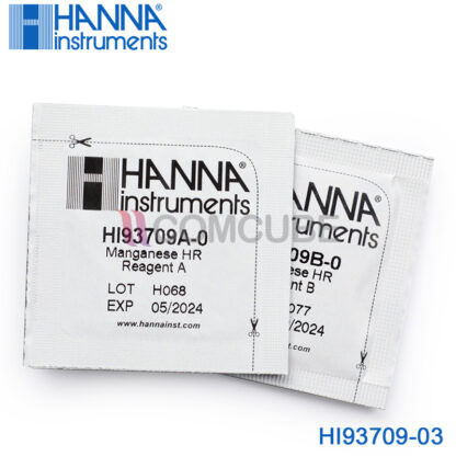 แมงกานีส Manganese รีเอเจนต์ช่วงสูง HANNA HI93709-03 (300 tests)