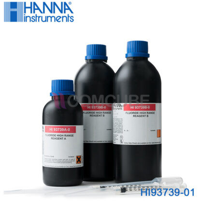 ฟลูออไรด์ Fluoride รีเอเจนต์ช่วงสูง HANNA HI93739-01 (100 tests)