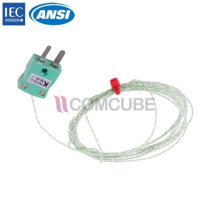 250°C Type K Thermocouple สายยาว 2 เมตร (1/0.2mm Diameter)