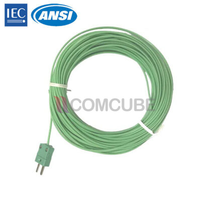 250°C IEC Type K Thermocouple สายยาว 3 เมตร (1/0.3mm Diameter)