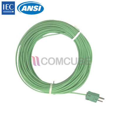 250°C IEC Type K Thermocouple สายยาว 3 เมตร (1/0.5mm Diameter)