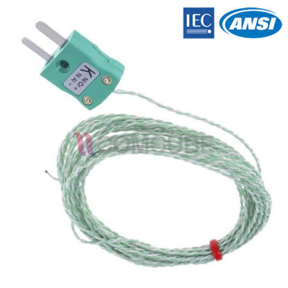 250°C Type K Thermocouple สายยาว 5 เมตร (IEC)