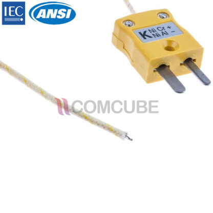 350°C ANSI Type K Thermocouple สายยาว 5 เมตร (1/0.3mm Diameter)
