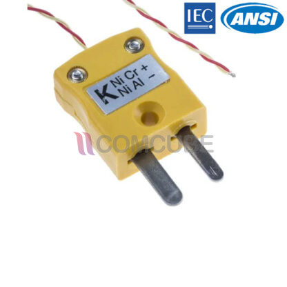 250°C ANSI Type K Thermocouple สายยาว 10 เมตร (1/0.2mm Diameter)