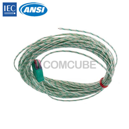 350°C IEC Type K Thermocouple สายยาว 10 เมตร (1/0.3mm Diameter)