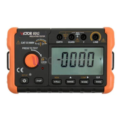 เครื่องวัดความเป็นฉนวน Insulation Tester VICTOR 60G (49.9GΩ)