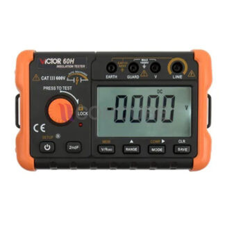 เครื่องวัดความเป็นฉนวน Insulation Tester VICTOR 60H (19.99GΩ)