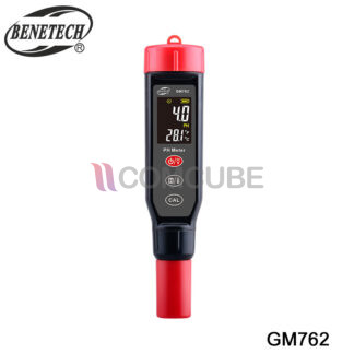 BENETECH รุ่น GM762 PH Meter จอสี (0.1 Resolution)