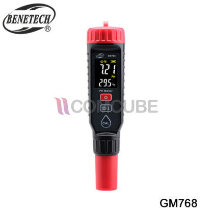 BENETECH รุ่น GM768 PH Meter จอสี (0.1 Resolution)