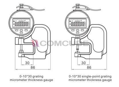 SHAHE GS5318-10 เครื่องวัดความหนาไมครอน - Image 4