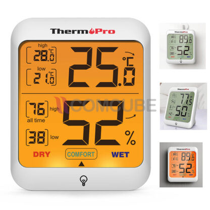 ThermoPro รุ่น TP53 เครื่องวัดอุณหภูมิ/ความชื้น พร้อม Backlight