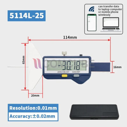 SHAHE รุ่น 5114L-25 เกจวัดความลึก Depth Gauge