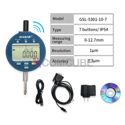 SHAHE รุ่น GSL-5301-10-7 Dial Gauge (0-12.7mm)
