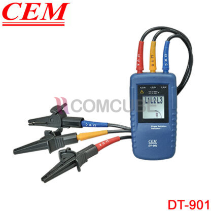 เครื่องตรวจวัดลําดับเฟส Phase Rotation Tester CEM รุ่น DT-901