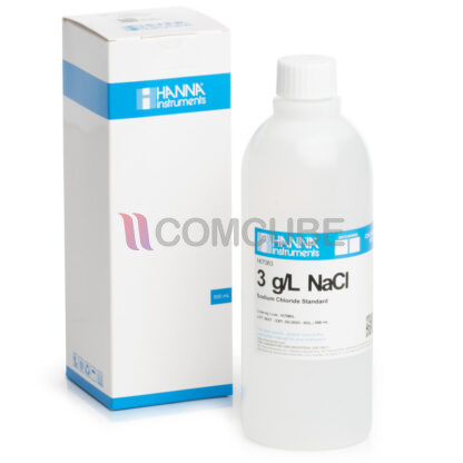 HANNA HI7083L น้ำยามาตรฐาน Salinity 3.0 g/L NaCl (500mL)