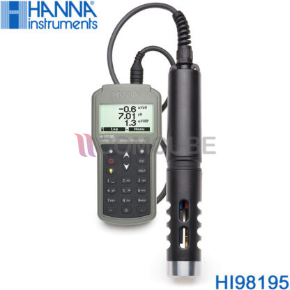 HANNA HI98195 เครื่องวัดค่า pH/ORP/EC/Pressure/อุณหภูมิ