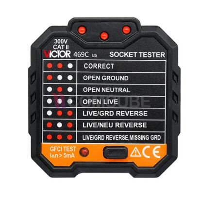 Socket Tester Victor รุ่น 469C เครื่องทดสอบปลั๊กไฟ
