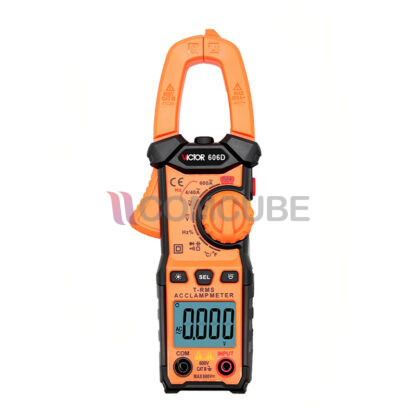 แคลมป์มิเตอร์ Clamp Meter (AC 600A True RMS) Victor รุ่น 606D