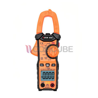 แคลมป์มิเตอร์ Clamp Meter (AC/DC 600A True RMS) Victor รุ่น 606E