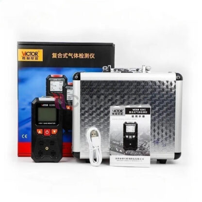 Victor รุ่น 829S เครื่องวัดแก๊สแบบ 4 in 1 CO,O2,H2S ,Combustible Gas - Image 2