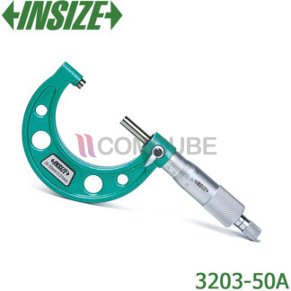 ไมโครมิเตอร์วัดนอกขนาด 25-50 มม. Micrometer INSIZE 3203-50A