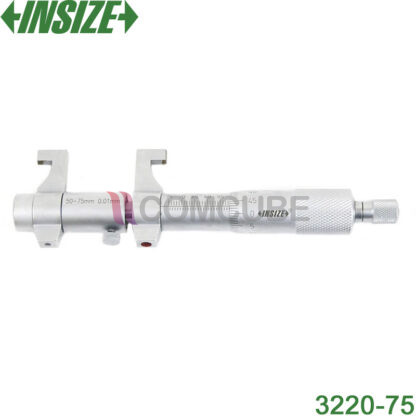 ไมโครมิเตอร์วัดใน Inside Micrometer INSIZE 3220-75 (50-75mm)
