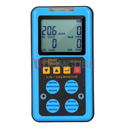 Smart Sensor ST8904 เครื่องวัดแก๊ส O2/CO/H2S/LEL Multi Gas Detector