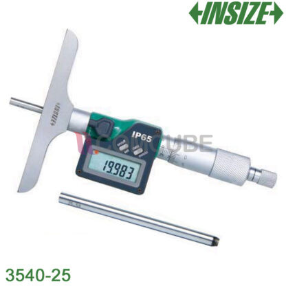 ไมโครมิเตอร์วัดลึก 0-25mm/0-1 นิ้ว INSIZE 3540-25