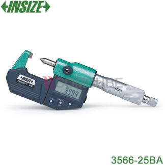 INSIZE 3566-25BA ไมโครมิเตอร์แบบ Crimp Height (0-25mm)