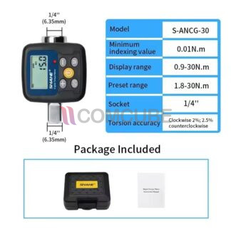 เครื่องวัดแรงบิด 30N.m SHAHE S-ANCG-30