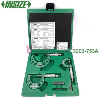 ไมโครมิเตอร์แบบชุด 0-75mm INSIZE 3203-753A