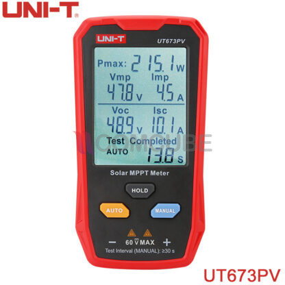 เครื่องวัดพลังงานแสงอาทิตย์ Solar MPPT UNI-T UT673PV