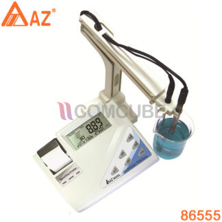 AZ Instrument 86555 pH meter/EC/TDS/ความเค็ม พร้อมเครื่องพิมพ์